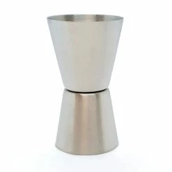 New 🥰 BarMan BarConic® Basic Double Sided Jigger - Stainless Steel - 1oz X 1.5oz ✔️
