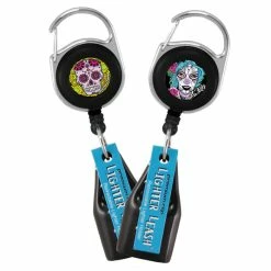 New 😉 BarMan Sugar Skull Designs Lighter Leash® 😀