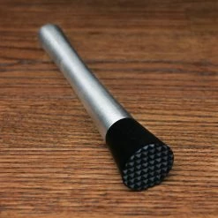 Best Sale 🤩 BarMan BarConic® 8" Thick Stainless Steel W/ Plastic Tenderized Head Muddler ❤️ -barman shop tenderized head stainless steel muddler 8 700x700