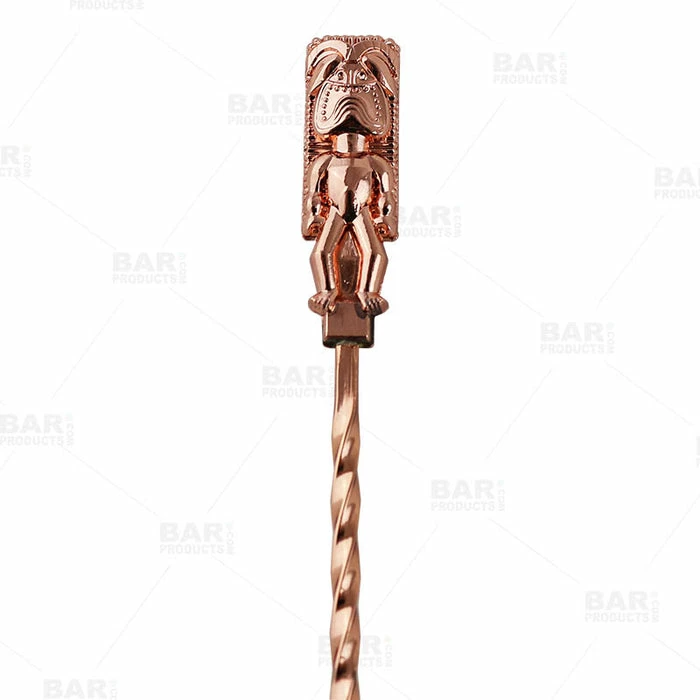 Buy ❤️ BarMan Olea™ Tiki Butt Ku Copper Plated Bar Spoon - 40cm 🧨 8 Buy ❤️ BarMan Olea™ Tiki Butt Ku Copper Plated Bar Spoon - 40cm 🧨 - Image 6