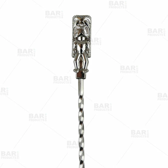 Wholesale 🔥 BarMan Olea™ Tiki Butt Ku Stainless Steel Bar Spoon - 40cm 🔔 7 Wholesale 🔥 BarMan Olea™ Tiki Butt Ku Stainless Steel Bar Spoon - 40cm 🔔 - Image 5